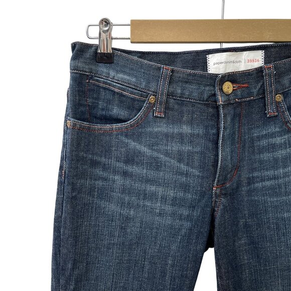 Paperdenim & Cloth Bridgette Low-Rise Bootcut Jeans Mid Wash Denim Women's 28/6 - Picture 12 of 12